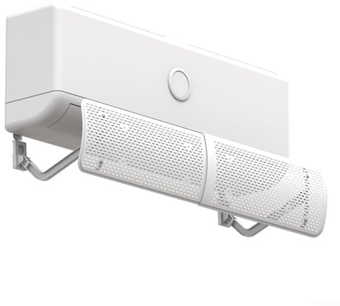 Adjustable Air Conditioner Deflector, Extends 44-72cm, ABS Vent Redirector with Rotatable Design, Soft for Breeze Airflow and Anti-Direct Blast for Home Comfort(Standard)