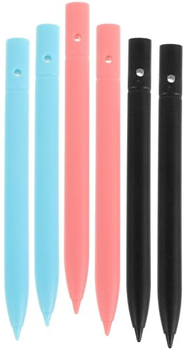 DEARMAMY 6 Pezzi Penna Stilo Digitale per Tablet Lcd Sensibilità alla Pressione, Compatibile, in Plastica, per Scrivere e Disegnare su Tavolette Digitali