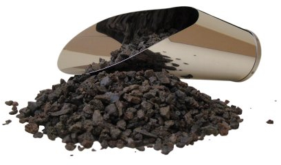 Genki-Bonsai Lavagranulat für Bonsai und andere Pflanzen in verschiedenen Mengen – ideal für Drainage und Substrat (10 ltr.) Körnung: 2-8mm, Farbe: grau-schwarz/braun