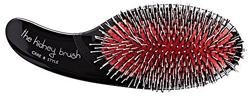Olivia Garden Haarbürste Kidney Brush Care und Style, 1 Stück, rot
