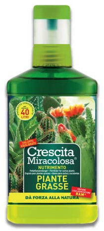 Crescita Miracolosa NUTRIMENTO Piante GRASSE, 7.5x3.5x18 cm