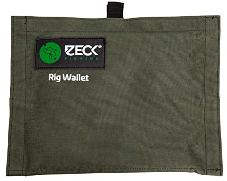 Zeck Rig Wallet - Angeltasche zum Wallerangeln, Welstasche für Angelzubehör, Tasche für Wallertackle, 29x22x8cm, Vorfachtasche, Welsvorfach, Wallervorfach