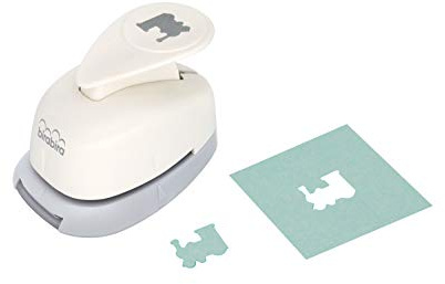 Bira 5/8 inch Train Shape Lever Action Craft Punch for Paper Crafting Scrapbooking Cards Arts