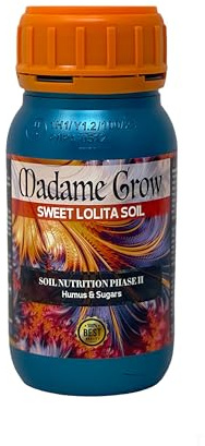 MADAME GROW - Fertilizzante Organico - Humus per nutrire la Tua pianta - Sweet Lolita - (250 mL)