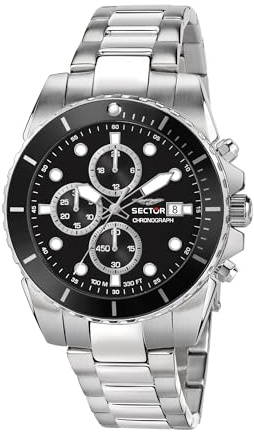 Sector 450 Orologio Uomo Cronografo in Acciaio, PVD Oro - R3273776001