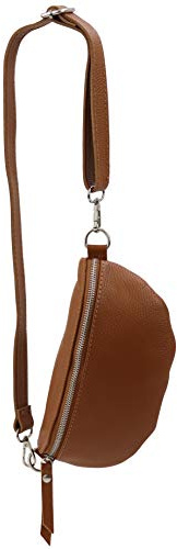 SH Leder ® echt Leder Hüfttasche Damen Herren Unisex Gürteltasche für Festival Reise Bauchtasche kleine Crossbody Bag Frauen Ledertasche 23x12cm AVA G292