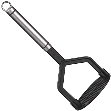 Tala Nylon Potato Masher with Stainless Steel Handle, Ideal for Use with Non-Stick Kitchenware, Dishwasher Safe, Ideal for Mashing All Food Types with a Grip Handle for Comfortable Use