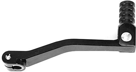 Qiilu Klappschalthebel, Schalthebel aus Schalthebel CNC-Aluminiumlegierung Klappschalthebel für XR/CRF 50 70 Dirt Pit Bike Schwarz