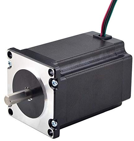 STEPPERONLINE Nema 23 Schrittmotor 2.4Nm 4A 57x57x82mm 8mm Welle 4 Drähte | für 3D-Drucker/CNC Fräsmaschine