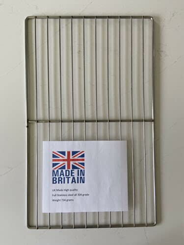 SINGLE GN1/1 OVEN SHELF WIRE GRID RACK Stainless Steel 304 Grade Heavy duty