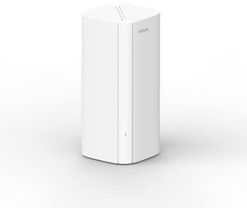 Tenda Nova MX12 AX3000 Mesh Wi-FI 6 System - Unité complémentaire à Un réseau maillé existant - Système WiFi Mesh pour Toute la Maison - Processeur Quad-Core 1,7 GHz - Routeur Gigabit Mesh Double