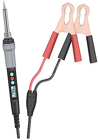F Fityle Fer à souder électrique Kits de fer à souder Outil de réparation de 180-500 ° automatique de voiture Fer à souder électrique pour, 12v