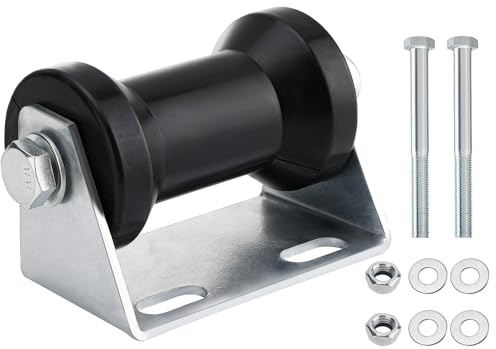 Venussar Boat Trailer Rollers with Brackets 5 Keel Roller Assembly Kit