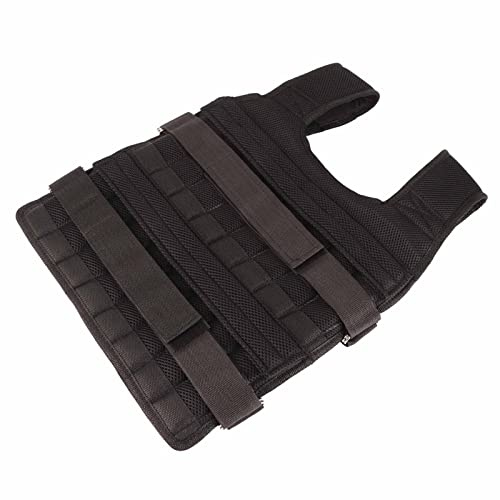 Yctze Atmungsaktive Mesh-Gewichtsweste, 15KG Stärketraining Jacke für Workout Fitness - Gewichtsweste für Krafttraining, Übung und Gewichtstraining