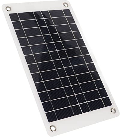 12V 8.5W Solar Panel, Monocrystalline Silicon Mini Solar Panels Battery Charger for Outdoor