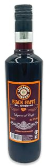 Lazzaroni Black Cafè 70 cl 27°, Liquore al Caffè, Gusto Intenso, Liquore Alcolico al Caffè, Liquore Digestivo, Liquore Fine Pasto