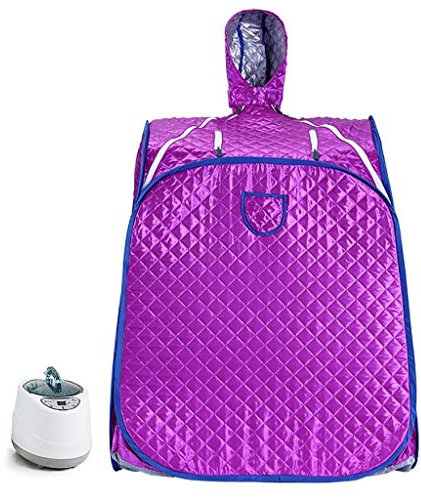 Vaporizador de Sauna, SPA Perezoso, vaporizador de Sauna portátil para el hogar, Tienda de campaña de Sauna Liviana Individual, SPA de Cuerpo Completo para Terapia de desintoxicación para Bajar de p