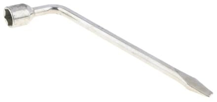 QNGMKBKTDZ 22mm Edelstahl Rad Radmutter Schlüssel Auto LKW Klammer Reifen Inbusschlüssel Steckschlüssel Auto Reparatur Werkzeug