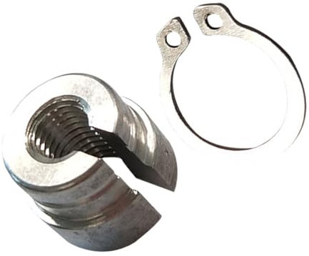 STOBOK 2stücke Kabelmuffe Aus Aluminium Kompatibel Mit Kabelmantel-Abdeckung Silberfarben Für Autozubehör Kabelliner-ersatzteil