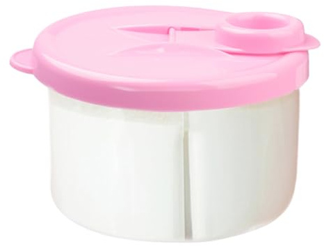 Qukoielly Babynahrungsdispenser Für Unterwegs | Praktische Aufbewahrungsdose Für Milchpulver,300ml 3-Fach Milchpulver Behälter für Baby Outdoor Camping Kindergarten Ausflug Unterwegs Stillzeit