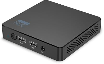 FutureNUC Essential Mini PC Intel N150-12GB RAM, 256GB SSD | 4 Jahre Garantie | Deutsche Marke - DDR5-Windows 11 Pro - WiFi 6E - BT 5.3 - 2x HDMI 2.1 4K - Büro & Home Office PC