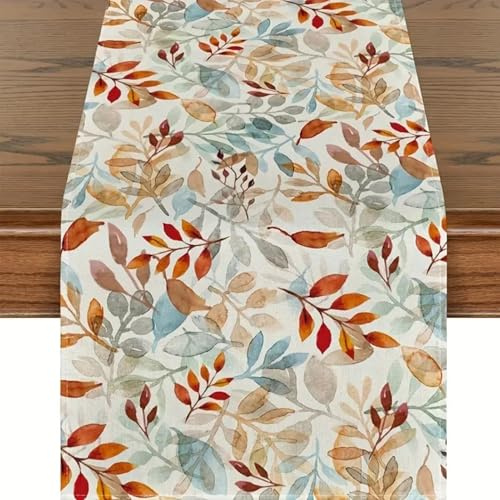 ALCXAZS Caminos de otoñales para Cocina, Elegantes y versátiles, Ideales para Habitaciones y mesas con un Estilo Discreto.