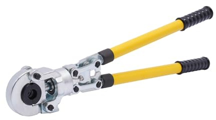 Calibratore per Crimpatrice Kit Pinze Crimpatrice Manuale 6T Completo di Valigia Portatile per Tagliare Tubi di Plastica e Alluminio multistrato