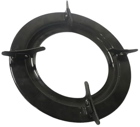 jojofuny Soporte de Hierro Resistente para Estufa de Gas Anillo Antideslizante para Fogones Pequeños Accesorio Duradero para Cocina y Wok