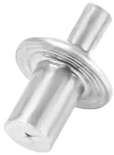 Rivetti a martello Rivetti ad espansione in lega di alluminio, rivetti ad espansione con percussione, viti in acciaio inossidabile, chiodi, elementi di fissaggio, ferramenta(50PCS,5x7mm)