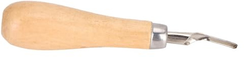 Cryfokt Set di Coltelli per Scolpire Utensili da Taglio per Linoleum Fai-da-te per Intaglio del Legno, 2 Manici 10 Teste di Taglio Coltello per Incisione del Legno