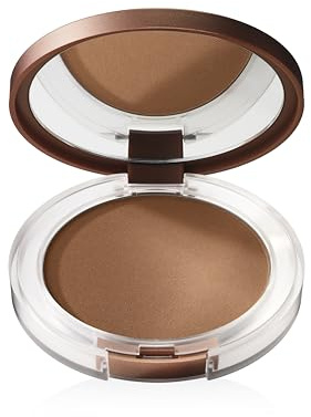 Clinique True Bronze Blendable Pressed Powder Bronzer | Sun-Kissed Glow + Natural Finish, Sunblushed, 0.33 Ounce