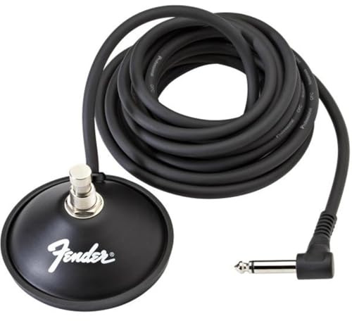 Fender 1-Button Amp Footswitch, On-Off, Mustang & Blues Junior, 12ft