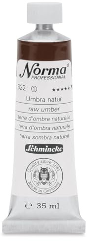 Schmincke – Norma® Professional - feinste Künstler-Ölfarben, Umbra natur - 35 ml