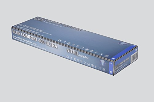 BLUE COMFORT 400 Ultra Handsch.Nitril 40 cm Gr.S 50 St Handschuhe