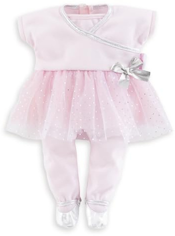 Corolle- Vestido Bailarina para Muñecas de 30cm, Mon Premier Poupon, con Cierres Autoadhesivos, Adecuado a Partir de 18 Meses