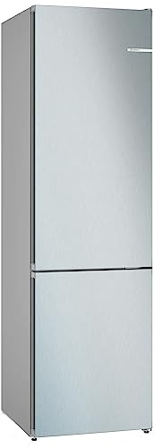 Bosch KGN392LBF Serie 4 Kühl-Gefrier-Kombination, 203x60 cm, 260 L Kühlen + 103 L Gefrieren, VitaFresh XXL, NoFrost nie wieder abtauen, LED-Beleuchtung gleichmäßige Ausleuchtung, Edelstahl