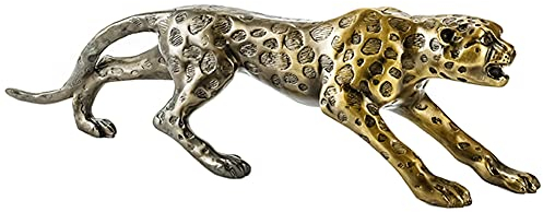 YTOOZ Jaguar-Skulptur, Tiermodell-Simulationsstatue, Bronze-Skulptur, antikes Handwerk, Heimzimmer, Schreibtisch, Sammlung, Dekoration, Eröffnung, Einweihungsparty, Dekoration, Geschenk