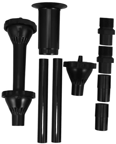 Operitacx Nozzle Für Solarpumpe 9 Fountain Pump Düse Kit Wasserspray Tauchpumpen Düsenbrunnen Vorr?te für Teichbrunnen Poolgr??e L Aufsätze Wasserspiel