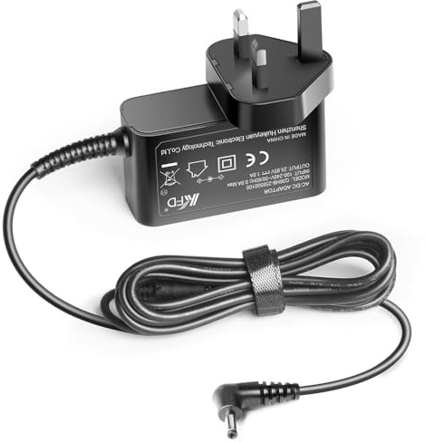 KFD 25.85V AC DC Adapter for Samsung Jet 60 65 70 75 75E Cordless Stick Vacuum Cleaner SAMSUNG Jet 70 Pet Hoover Battery Charger Adaptor A3026_RPN A2626A_APN Power Supply UK Mains Plug Cable