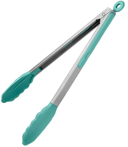U-Taste 315 ℃ Värmebeständig Kökstång, Koktång i Silikon (30 cm, Kricka)