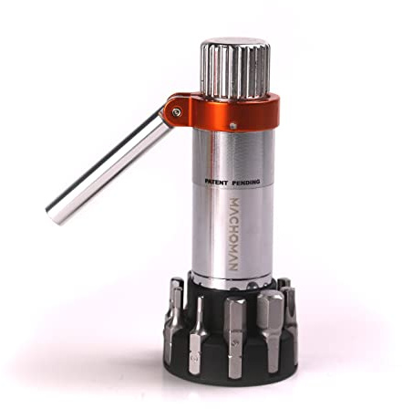 MACHOMAN TQW011 11 Pieces Torque Wrench adjustable 3-10Nm, within +/- 5% accurate, suitable for bike