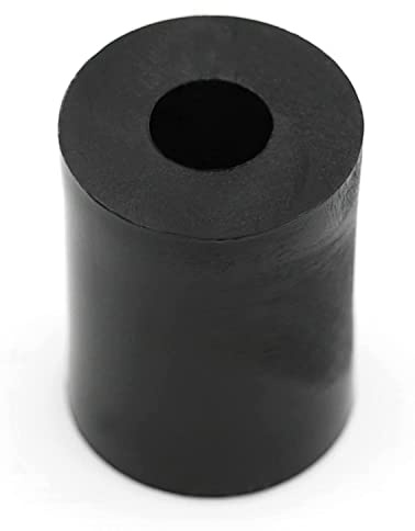Design61 10x Distanzstücke Distanzhülsen Unterlegscheiben L 15 mm x Ø 15/6 mm M6 Rund HD-Polyethylen