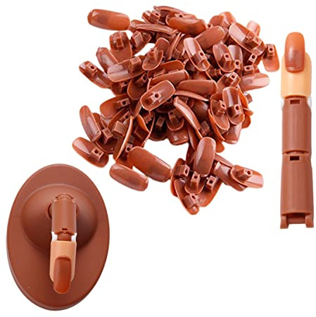 HAPINARY Manucure Diy Kit Avec Modèles De Doigts Articulés Pour Entraînement Au Nail Art Et Formation Manucure