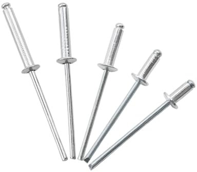 Rivets aveugles en Aluminium, extrémité Ouverte M3.2 M4 M4.8, tête dôme, Rivets Pop for Bois, métaux et Plastiques, 15 à 50 pièces (Size : M3.2 50pcs, Color : 16mm)