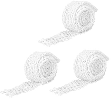 Cabilock Elastisches Fleischnetz Rolle Schinken Wurst Verpackungsnetz 1 M X 3 Stück Kochwerkzeug Zur Fleischaufbewahrung