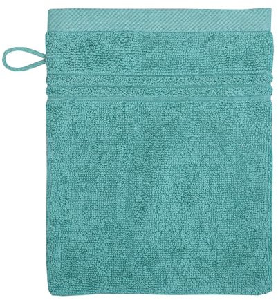 Dyckhoff Terry Cloth Series 'Nature' Wash Mitt 16 x 21 cm Ocean Turquoise