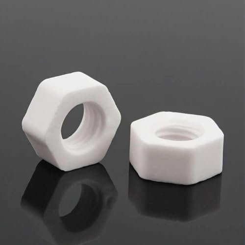 Sechskantmuttern, 2 Stück M16-2,0 Keramik-Sechskantmutter, Sicherungsmutter(M16 2.0(2pcs))