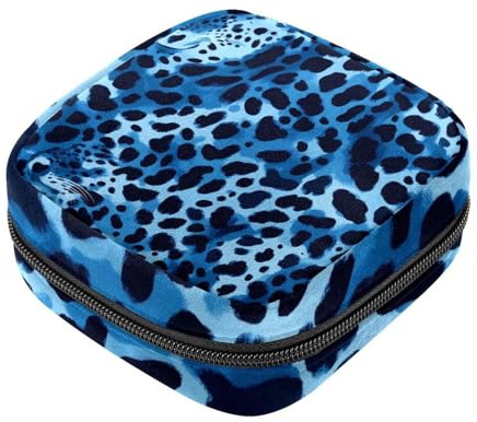 Borsa per il primo ciclo mestruale per donne e ragazze, borsa portaoggetti per assorbenti igienici, borsa portatile per coppette mestruali, borsa imbottita con cerniera