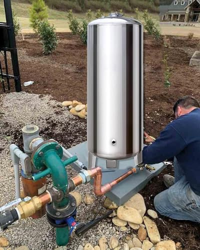 Free Standing Sprinkler Pressure Tank with Storage Bladder for Automatic Water Supply in Well Pump and Domestic Water Systems