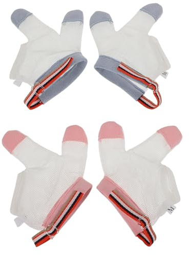 CONGARTENO 2 paia Guanti Antisucchiamento per Protezione Tessuto -friendly Design Ergonomico per Ragazzo Ragazza e Facilità di Movimento e Comfort